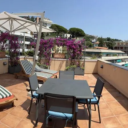 Attico San Faustino: Beachfront With Panoramic Sea Views