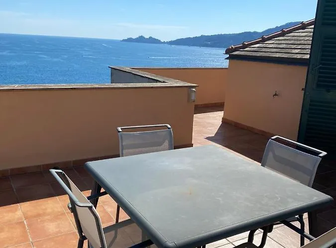 Welcome Riviera - Attico San Faustino 165 Mq Piu 110 Mq Di Terrazza- In 700 ,vista Mare Strepitosa-100 M Dalla Spiaggia-parking Esclusivo 라팔로