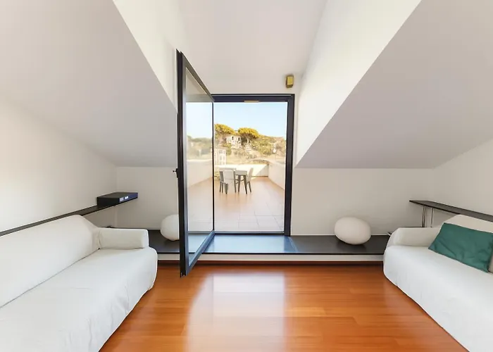 Welcome Riviera - Attico San Faustino 165 Mq Piu 110 Mq Di Terrazza- In 700 ,vista Mare Strepitosa-100 M Dalla Spiaggia-parking Esclusivo 펜션 *